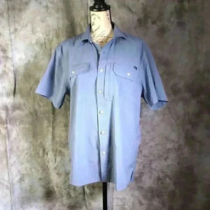 Eddie Bauer 100% Recycled Polyester DRN#11324555 hiking shirt Size M